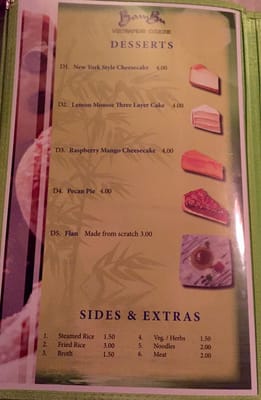 Menu photo 2 Bambu Vietnamese Cuisine Springfield, MO