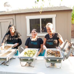 The lovely Blessing Staff at our backyard party! The lovely Blessing Staff at our backyard party!