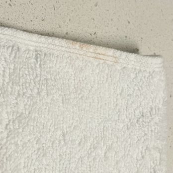 Hampton Inn Niles - Make up stain on towel - Hotels Near Me - Niles, Michigan