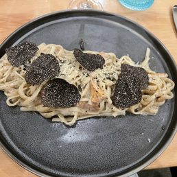 Linguini with truffles Linguini with truffles