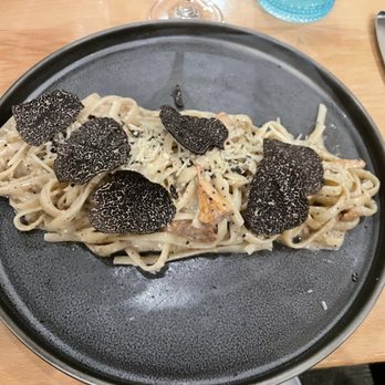 Sanderlings - Linguini with truffles - Seafood Near Me - Aptos, California Sanderlings - Linguini with truffles - Seafood Near Me - Aptos, California