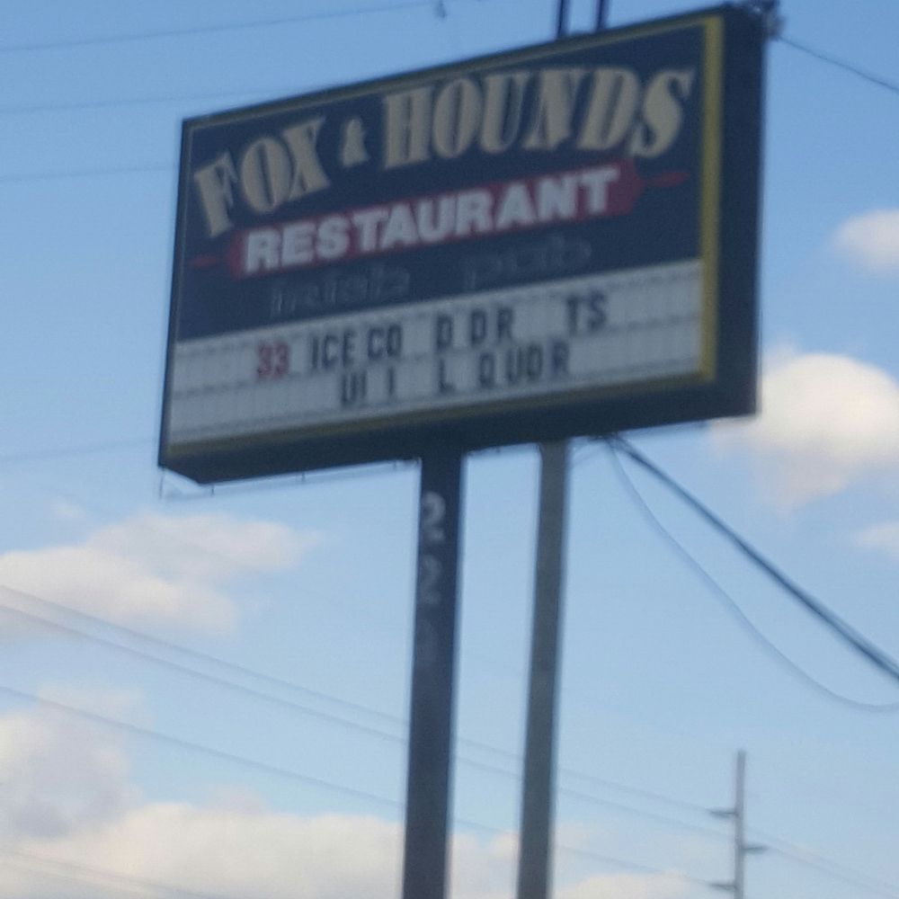 Fox and Hounds British Pub - Street sign - Pubs Near Me - Brandon, Florida
