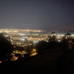 Scenic Grizzly Peak Vista - Night view