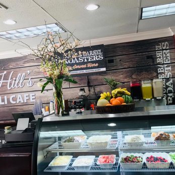Hill’s Deli Cafe - a display of food - Delis Near Me - Irvington, New York Hill’s Deli Cafe - a display of food - Delis Near Me - Irvington, New York