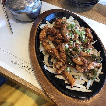 Dish Korean Cuisine - Can't remember the mane but it was basically spicy chicken. - Korean Near Me - Chamblee, Georgia Dish Korean Cuisine - Can't remember the mane but it was basically spicy chicken. - Korean Near Me - Chamblee, Georgia