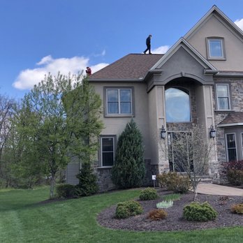 Lancaster Roofing Company - Melvin and his team inspecting the roof. - Roofing Near Me - Lancaster, Pennsylvania Lancaster Roofing Company - Melvin and his team inspecting the roof. - Roofing Near Me - Lancaster, Pennsylvania
