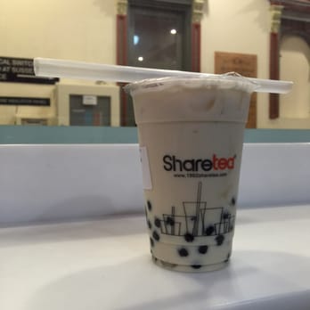 Sharetea - Oolong milk tea with bubbles. Regular size: $5.00 AUD - Bubble Tea Near Me - Sydney, NSW Sharetea - Oolong milk tea with bubbles. Regular size: $5.00 AUD - Bubble Tea Near Me - Sydney, NSW