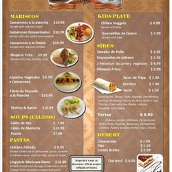 Antojitos Lupita - Menu