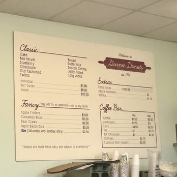 Gurnee Donuts - Menu - Donuts Near Me - Gurnee, Illinois