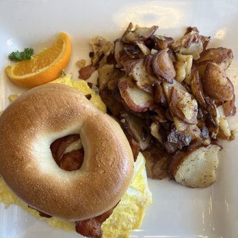 Keke's Breakfast Cafe - bagel with bacon, egg and cheese - Breakfast & Brunch Near Me - Lake Mary, Florida Keke's Breakfast Cafe - bagel with bacon, egg and cheese - Breakfast & Brunch Near Me - Lake Mary, Florida