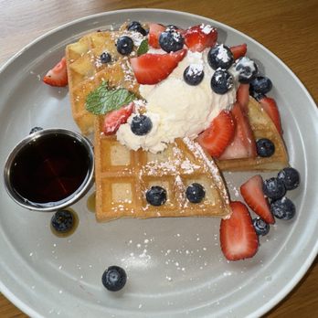 Poached Kitchen - Classic waffle - Breakfast & Brunch Near Me - Irvine, California Poached Kitchen - Classic waffle - Breakfast & Brunch Near Me - Irvine, California