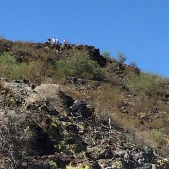 Poston Butte - Friends on top - Hiking Near Me - Florence, Arizona