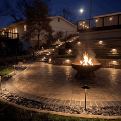 Excel landscaping - Paver pation installation in St. Louis