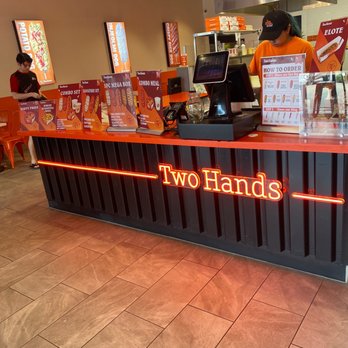 Two Hands Fresh Corn Dogs - Inside - Hot Dogs Near Me - Sugar Land, Texas Two Hands Fresh Corn Dogs - Inside - Hot Dogs Near Me - Sugar Land, Texas