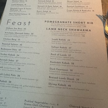 Rumi's Kitchen - Menu - Persian/Iranian Near Me - Atlanta, Georgia