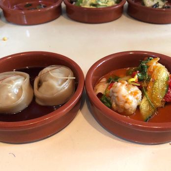Han Oak - Pork & Chive Dumplings - Korean Near Me - Portland, Oregon Han Oak - Pork & Chive Dumplings - Korean Near Me - Portland, Oregon