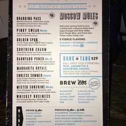 Bowlero Corpus Christi - Drink menu