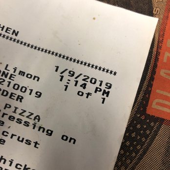 Blaze Pizza - 1:14 PM order was placed and started preparing at 1:50 PM when I was told ready in 13 min - Salad Near Me - Claremont, California Blaze Pizza - 1:14 PM order was placed and started preparing at 1:50 PM when I was told ready in 13 min - Salad Near Me - Claremont, California