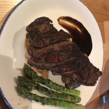 Table 55 - The NY strip steak! - New American Near Me - Miami, Florida