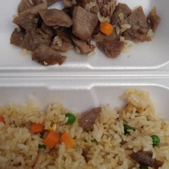 Midori Teriyaki Wok - Pork fried rice. Very buttery and salty. - Chinese Near Me - Auburn, Washington Midori Teriyaki Wok - Pork fried rice. Very buttery and salty. - Chinese Near Me - Auburn, Washington
