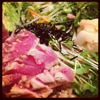 Pacific Catch - Seared Ahi (part of the Japanese Wasabi Rice Bowl) - Seafood Near Me - San Francisco, California