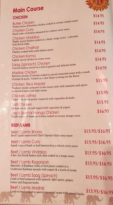 Menu photo 2 Namaste India Okotoks, AB Menu photo 2 Namaste India Okotoks, AB
