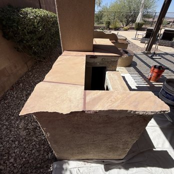 Aguilar Tile & Stone - Finished repair. Looks perfect and matched my old grout when others couldn't - Tiling Near Me - New River, Arizona Aguilar Tile & Stone - Finished repair. Looks perfect and matched my old grout when others couldn't - Tiling Near Me - New River, Arizona