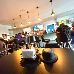 Check out my menu choice, the sports bar, and the lounge area that is so well thought out and executed!