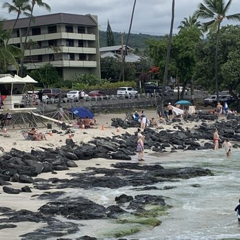 Magic Sands Beach - Low tide - Beaches Near Me - Kailua-Kona, Hawaii