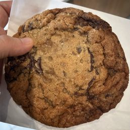 Toffee chocolate chip cookie