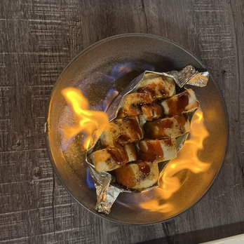 Sushi Umi - Fire Yellowtail Roll - Sushi Bars Near Me - Glendora, California Sushi Umi - Fire Yellowtail Roll - Sushi Bars Near Me - Glendora, California