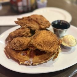 Victory's Cafe - Chicken and waffle