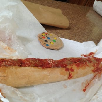 Dee's Deli - Big ass meatball sub n cookie. Very good - Delis Near Me - Cranston, Rhode Island