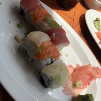 Wasabi's Sushi - That ugly thing was their rainbow roll for $21 - Sushi Bars Near Me - Nashville, Tennessee Wasabi's Sushi - That ugly thing was their rainbow roll for $21 - Sushi Bars Near Me - Nashville, Tennessee