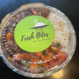 Fresh  Bites Kitchen's Impossible Spice plater.    review " Delicious!"  He would not share... I've to place another order.