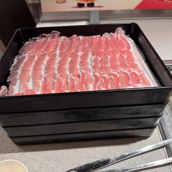 Haidilao Hotpot Seattle - Pork Belly - Hot Pot Near Me - Seattle, Washington