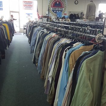 Amvets Thrift Store - Mens Shirts, T Shirts and Phants - Thrift Stores Near Me - Copiague, New York