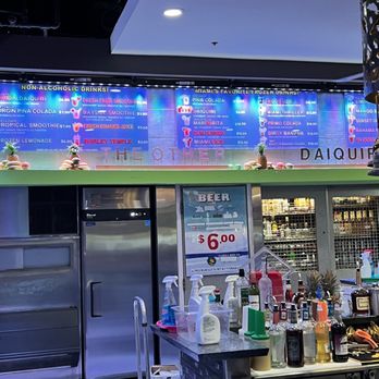The Other Daiquiri Bar - the counter area - Beer Bar Near Me - Miami, Florida The Other Daiquiri Bar - the counter area - Beer Bar Near Me - Miami, Florida