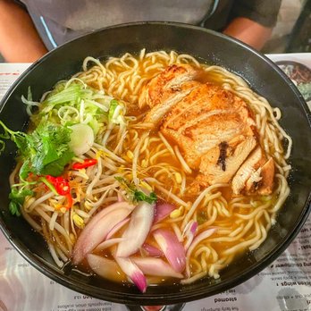wagamama - Prudential - 20. chicken ramen - Asian Fusion Near Me - Boston, Massachusetts wagamama - Prudential - 20. chicken ramen - Asian Fusion Near Me - Boston, Massachusetts