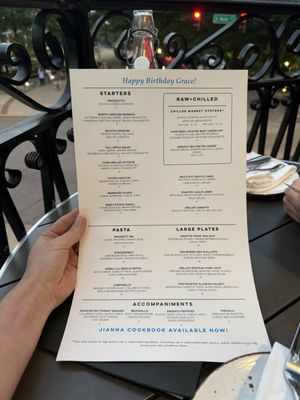 Menu photo 6 Jianna Greenville, SC