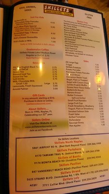 Menu photo 4 Skillets - Naples - The Strand Naples, FL Menu photo 4 Skillets - Naples - The Strand Naples, FL