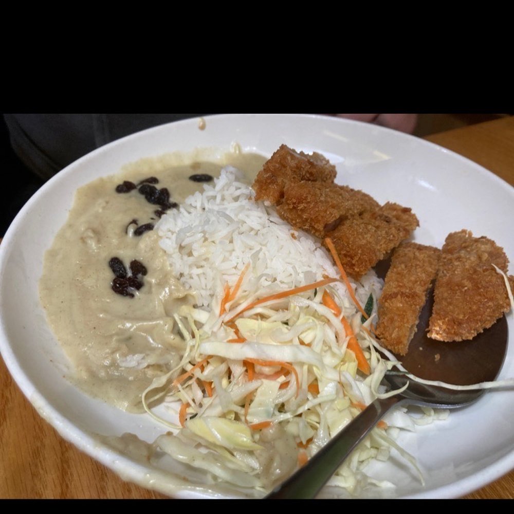 Like Cafe - White curry over rice - Breakfast & Brunch Near Me - Brooklyn, New York