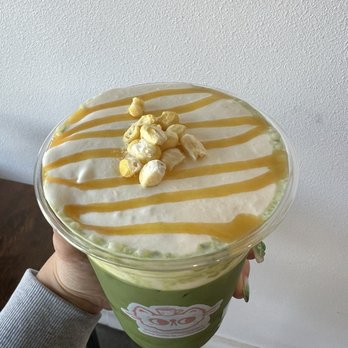 Caffe In Coffee Roasters - Sweet corn matcha - Coffee & Tea Near Me - Tustin, California Caffe In Coffee Roasters - Sweet corn matcha - Coffee & Tea Near Me - Tustin, California