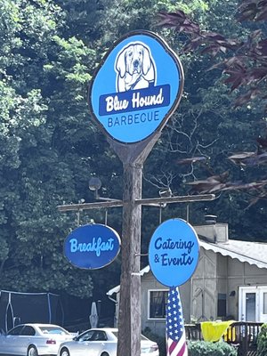 Blue Hound Barbecue by null