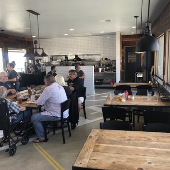 Maniac-Mikes Cafe - Dining Area with open kitchen - New American Near Me - Upland, California Maniac-Mikes Cafe - Dining Area with open kitchen - New American Near Me - Upland, California