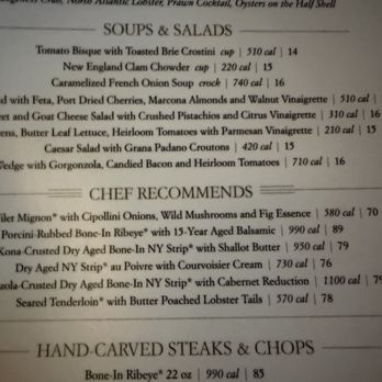 The Capital Grille - Menu - Steakhouses Near Me - Seattle, Washington
