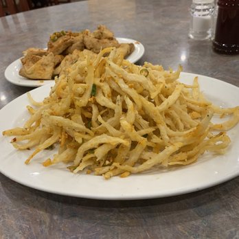 Congee Noodle King - Deep fried silver fish - Chinese Near Me - Vancouver, British Columbia