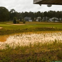 The Bay Pointe Club - A pond that isn't a pond until it's a swamp after some heavy rains