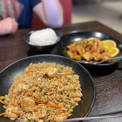 P.F. Chang's - Fried Rice & Orange Chicken