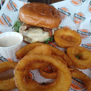 Bad Daddy's Burger Bar - Bistro burger subbed Turkey for beef. - Burgers Near Me - Decatur, Georgia Bad Daddy's Burger Bar - Bistro burger subbed Turkey for beef. - Burgers Near Me - Decatur, Georgia